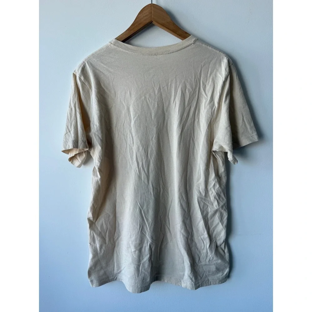 Johnny Blue Skies Official Graphic T-Shirt Mens Large Cream Cotton Tee - Picture 5 of 5